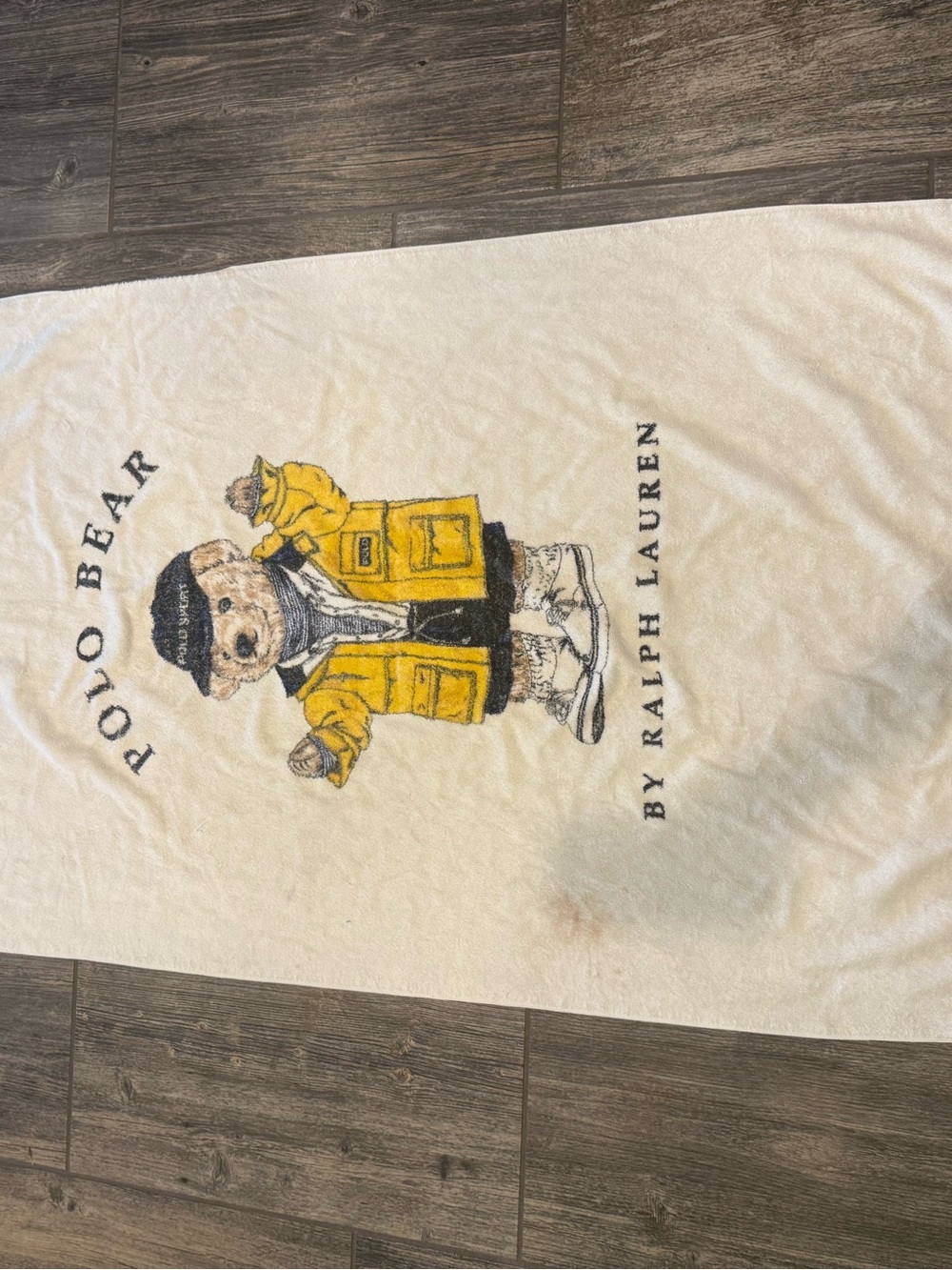 Ralph Lauren Polo Bear Beach Towwl